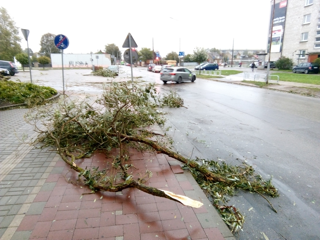 Tuvākajās stundās vētra sasniegs Kurzemi; vēja stiprums var sasniegt 30 līdz 35 metrus sekundē