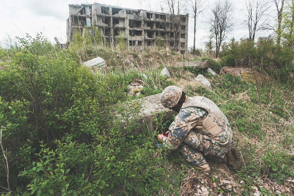 FOTO.VIDEO: Spridzināšana Vaiņodes novadā no cita skatu punkta