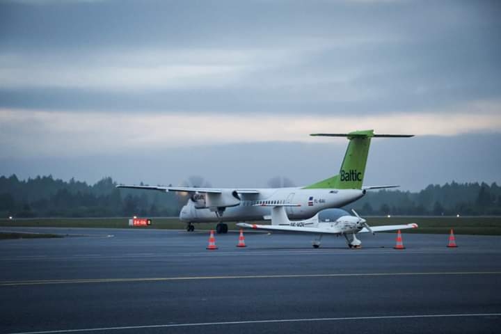 "airBaltic" lidojumus starp Rīgu un Liepāju atsāks jūlija vidū