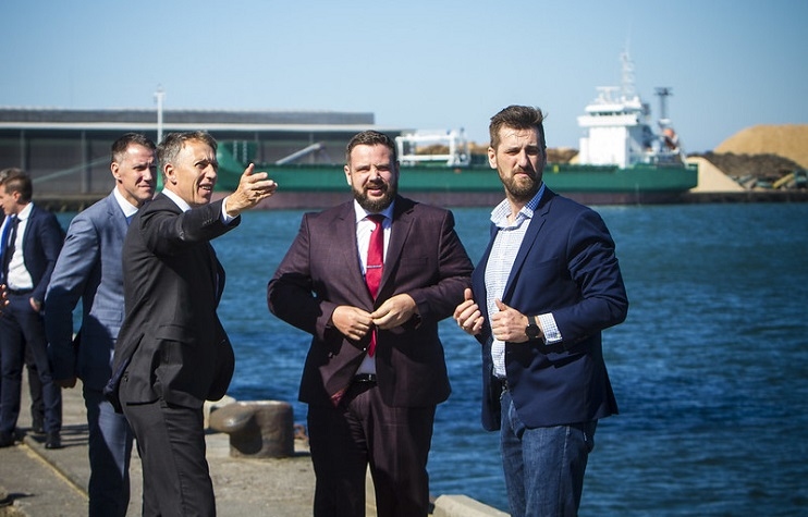 Ekonomikas ministrs Jānis Vitenbergs: "Liepāja ir labs piemērs visai Latvijai - kā strādāt un attīstīties, kad zaudēts ir vadošais rūpniecības flagmanis"
