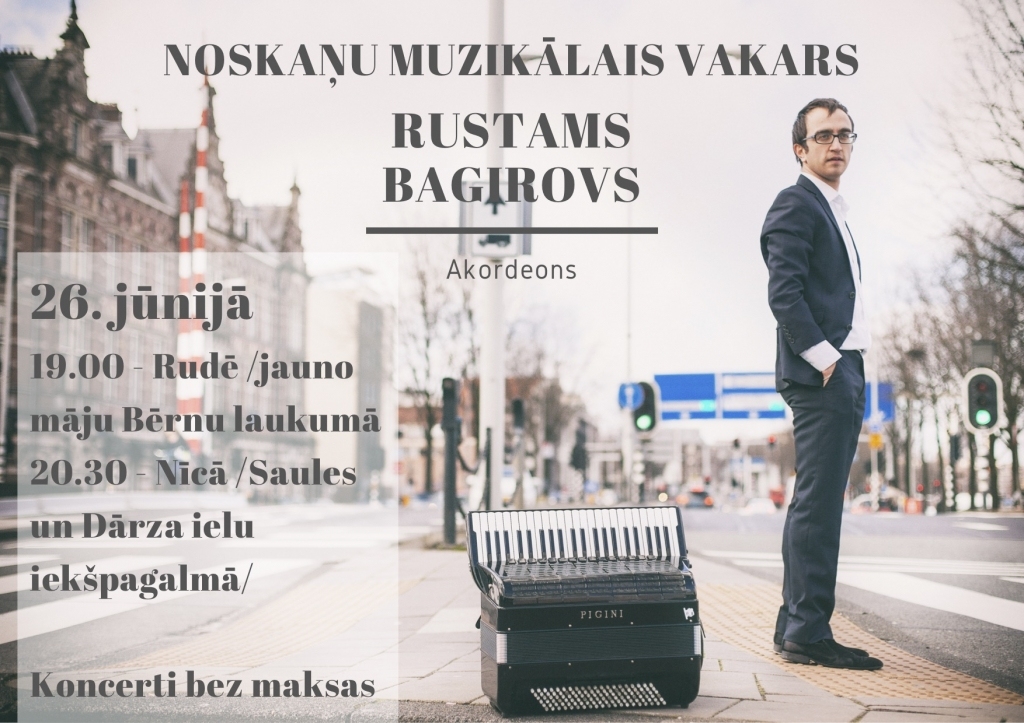 Noskaņu muzikālais vakars Rudē