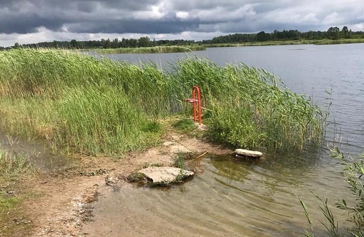 Dubeņu ūdenskrātuvē nozog nesen uzlikto glābšanas riņķi