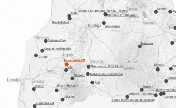 Atver jaunu derīgo izrakteņu ieguves vietu Aizputes novadā