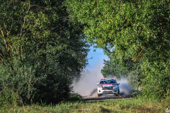 Rallija ekipāža Sesks/Francis pirms "Rally Liepāja" preses brīfingā demonstrēs jaunā dizaina auto