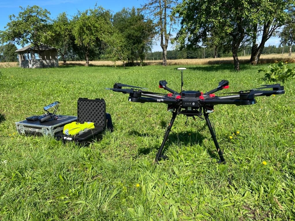 Valsts policija Liepājā projekta laikā savā rīcībā iegūst bezpilota lidaparātu – dronu
