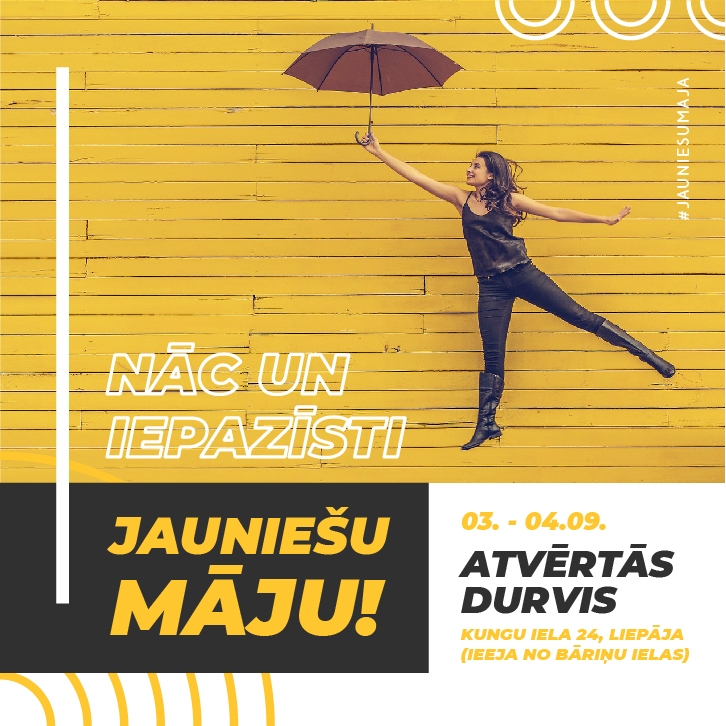 Liepājā aicina iepazīt "Jauniešu māju"