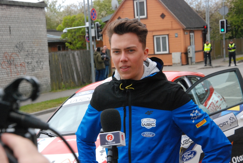 Seskam trešā vieta klasē Igaunijas WRC etapa atklāšanās ātrumposmā