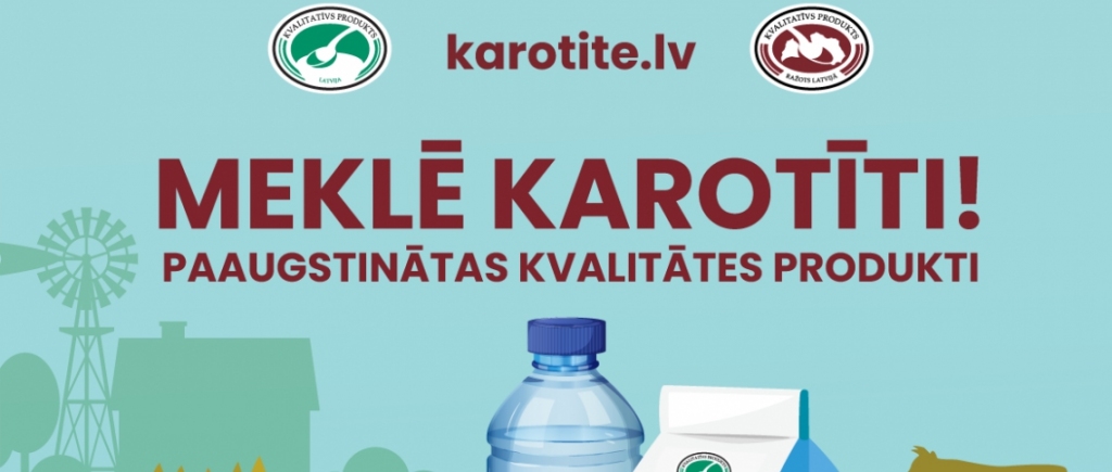 Veicinot kvalitatīva vietējā pārtikas produkta patēriņu, no šodienas sākas kampaņa "Meklē karotīti"