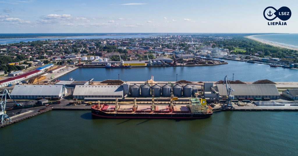 INFOGRAFIKA: Liepājas ostā deviņos mēnešos pārkrāva par 11,8% mazāk kravu
