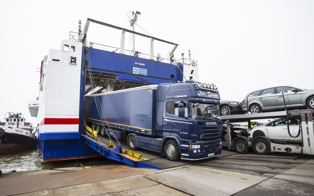 "Stena Line" prāmju maršrutā Trāveminde-Liepāja nākamgad par 40% palielinās kravu pārvadājumu kapacitāti