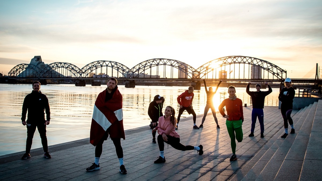 Vislatvijas 18. novembra sportiskais izaicinājums "Brīvības skrējiens"