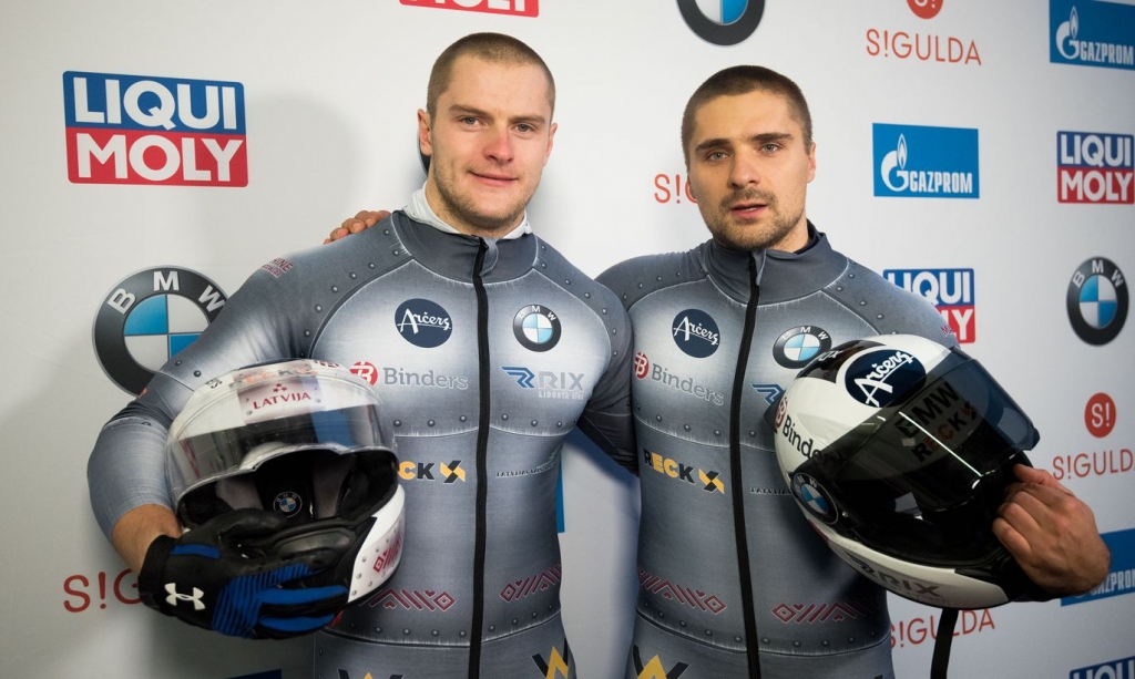 Ķibermanis ar Mikni PK sezonu bobsleja divniekiem Siguldā iesāk ar sesto vietu