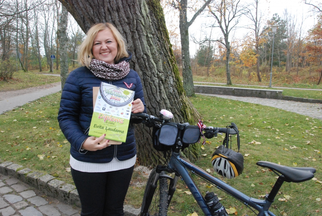 Evita Ļaudama: ""Liepājas velo vasara" saliedē vienādi domājošos"