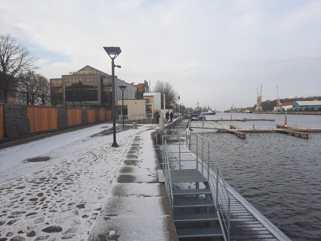 FOTO: Liepājā pieņem ekspluatācijā jauno jahtu ostu