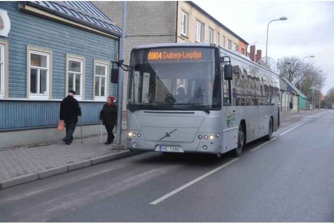 Sestdien un svētdien atcelti divi reisi maršrutā "Liepāja-Grobiņa"