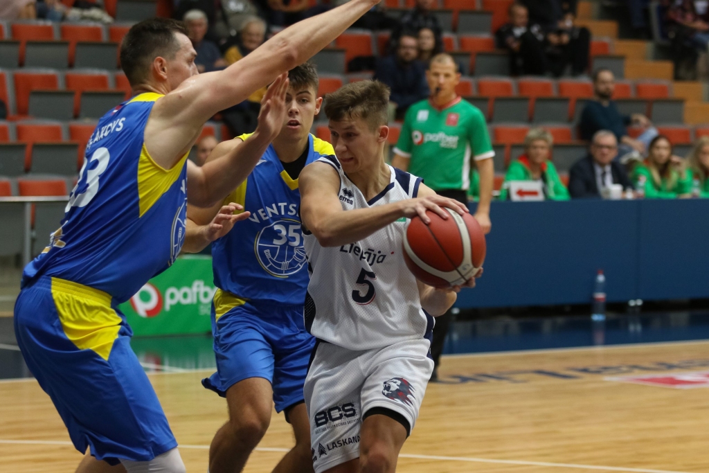 "Liepājas" basketbolisti Kurzemes derbijā mēro spēkus ar "Ventspili"