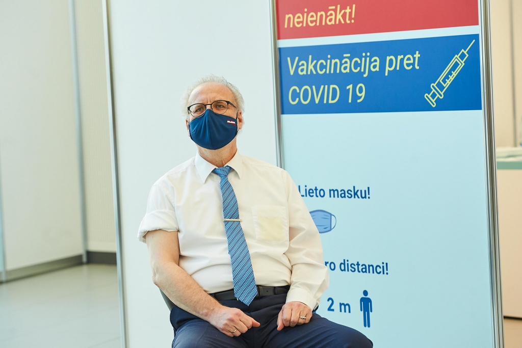 Levits: Ierobežojumus varētu samazināt, pieaugot pret Covid-19 vakcinēto iedzīvotāju skaitam