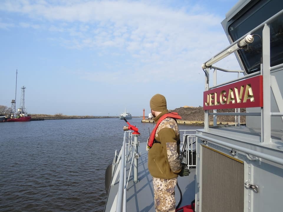 FOTO: Liepājā ierodas NATO 1. pastāvīgās jūras pretmīnu grupas kuģi