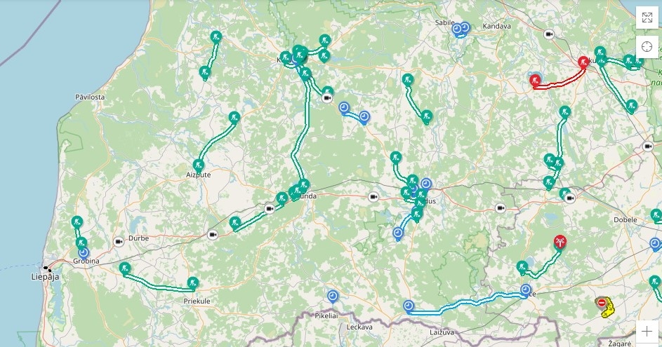 Paziņo, kurus ceļus 2021. gadā atjaunos Liepājas apkaimē