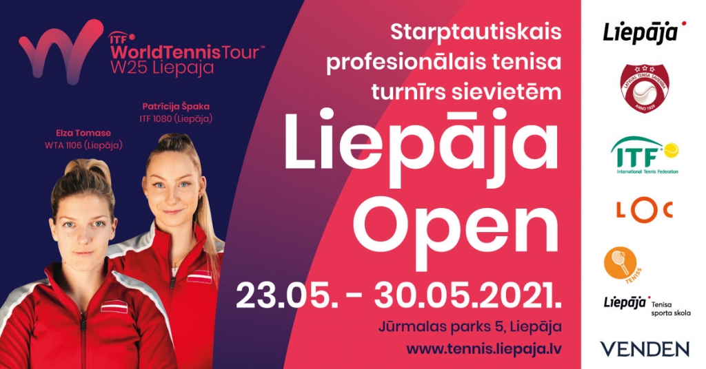 Liepājā notiks starptautiskās ITF tenisa sacensības sievietēm