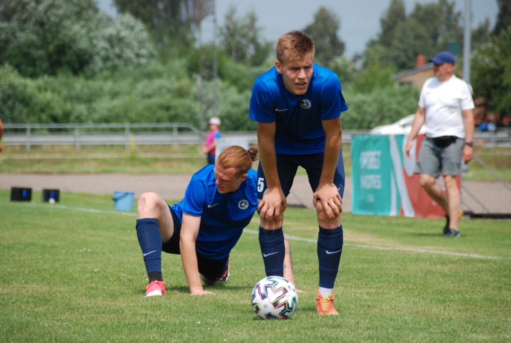 "Grobiņas SC" pret "Dinamo Rīgu"